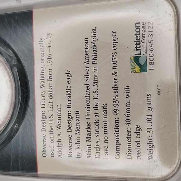 2000 p Silver Dollar Uncirculated NWT - Picture 6 of 8